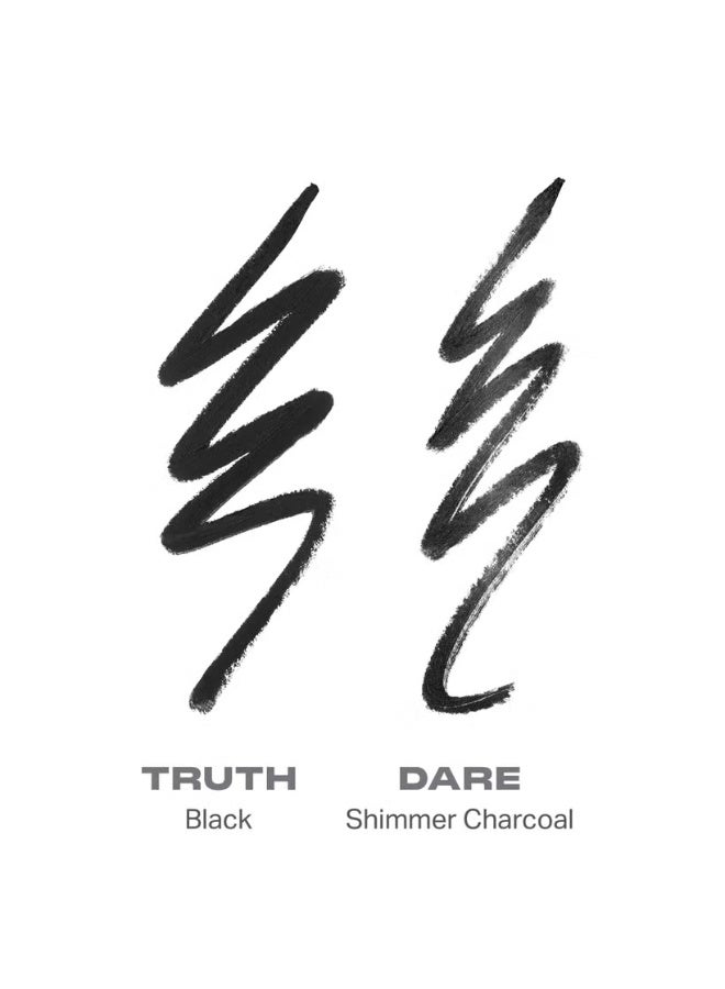 مورفي قلم جل مورفي ثنائي الأطراف - لون الحقيقة أو التحدي (أسود/فحمي لامع) - Image 2