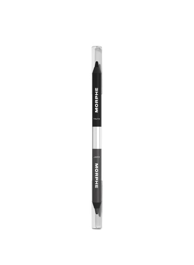 مورفي قلم جل مورفي ثنائي الأطراف - لون الحقيقة أو التحدي (أسود/فحمي لامع) - Image 1