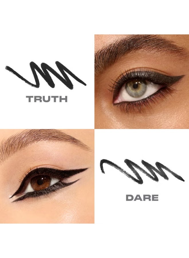 مورفي قلم جل مورفي ثنائي الأطراف - لون الحقيقة أو التحدي (أسود/فحمي لامع) - Image 3