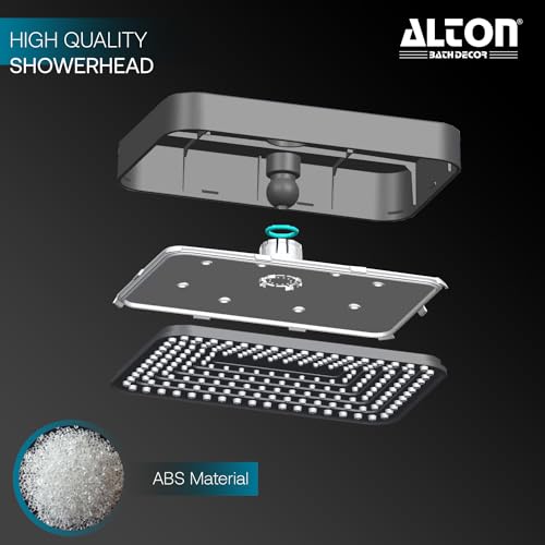 ALTON SHR22190, ABS, 33x21 CM Single Flow Overhead Shower (Without Arm) - Image 2