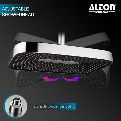 ALTON SHR22190, ABS, 33x21 CM Single Flow Overhead Shower (Without Arm) - Image 5