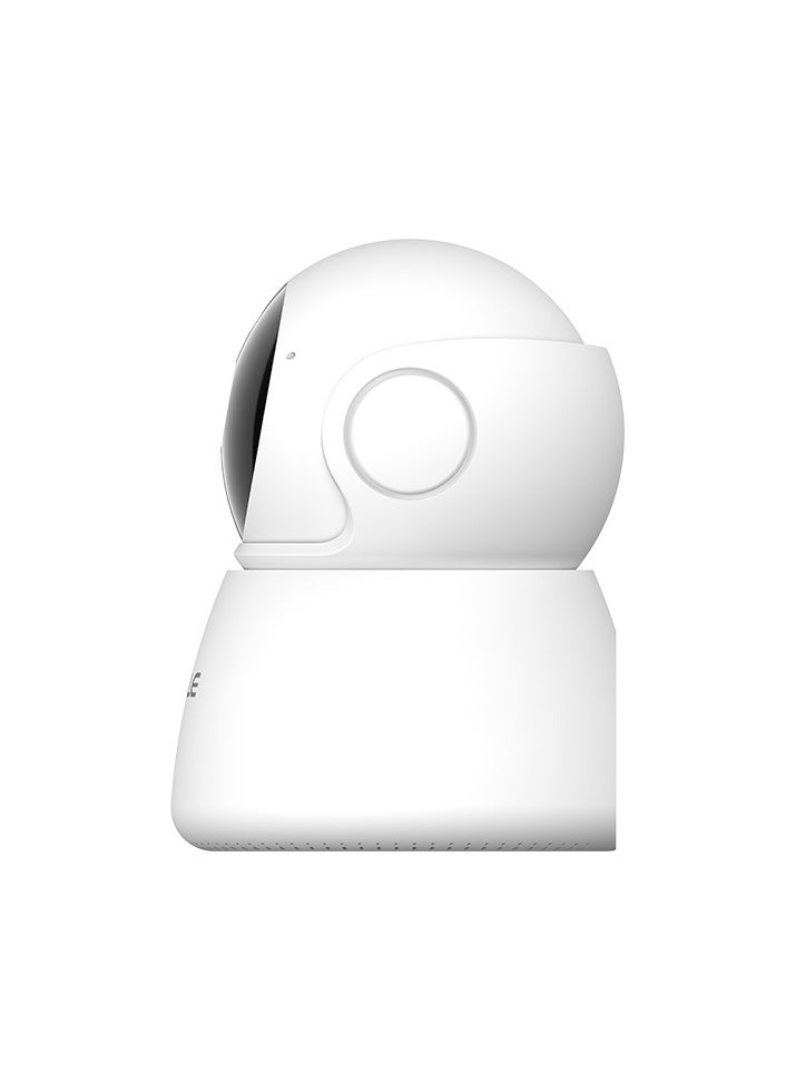 OALE - OALE iHome 01 Smart Home Security Camera White, Dual Track Audio Support, Night Vision, Motion Detect Security Camera, 360 Full View Two Way Real Time Voice Calling. - Image 1