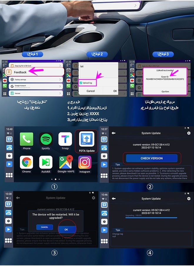 كار لينكيت - 2025 كارلينكيت كاربلاي آي بوكس إس دي إم 660 8 نوى أندرويد 13 صندوق تلفاز ذكي لاسلكي كاربلاي أندرويد صندوق بث تلقائي 8 جيجابايت رام 128 جيجابايت روم مدعوم يو إس بي إيه - Image 1