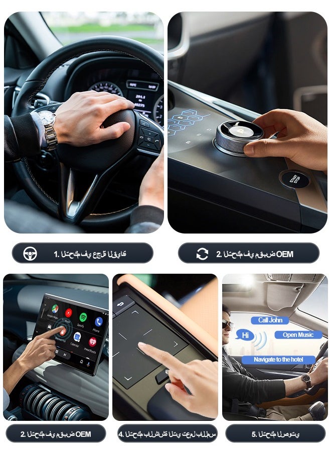 كار لينكيت - 2025 كارلينكيت كاربلاي آي بوكس إس دي إم 660 8 نوى أندرويد 13 صندوق تلفاز ذكي لاسلكي كاربلاي أندرويد صندوق بث تلقائي 8 جيجابايت رام 128 جيجابايت روم مدعوم يو إس بي إيه - Image 1