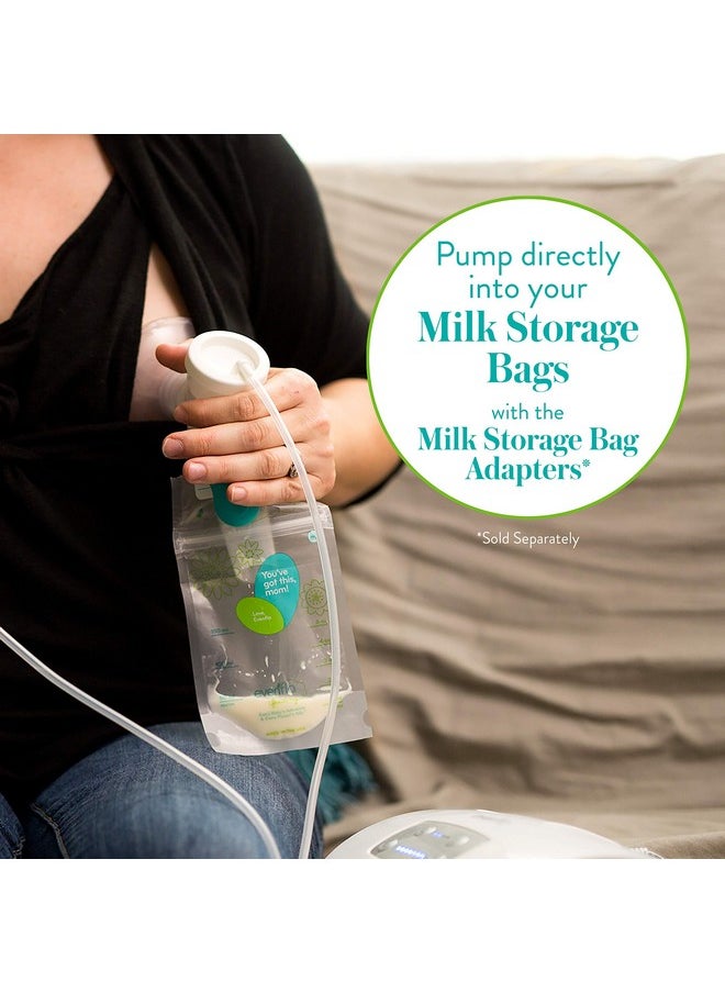 Evenflo Feeding Advanced Breast Milk Storage Bags For Breastfeeding 5 Ounces (25 Count)  - Image 4
