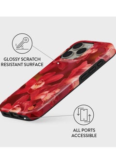 BURGA Burga Luxury Styled Fashion 16 Pro Case Compatible with Double Layer Silicone Protective Case Goddness Energy  - Image 4
