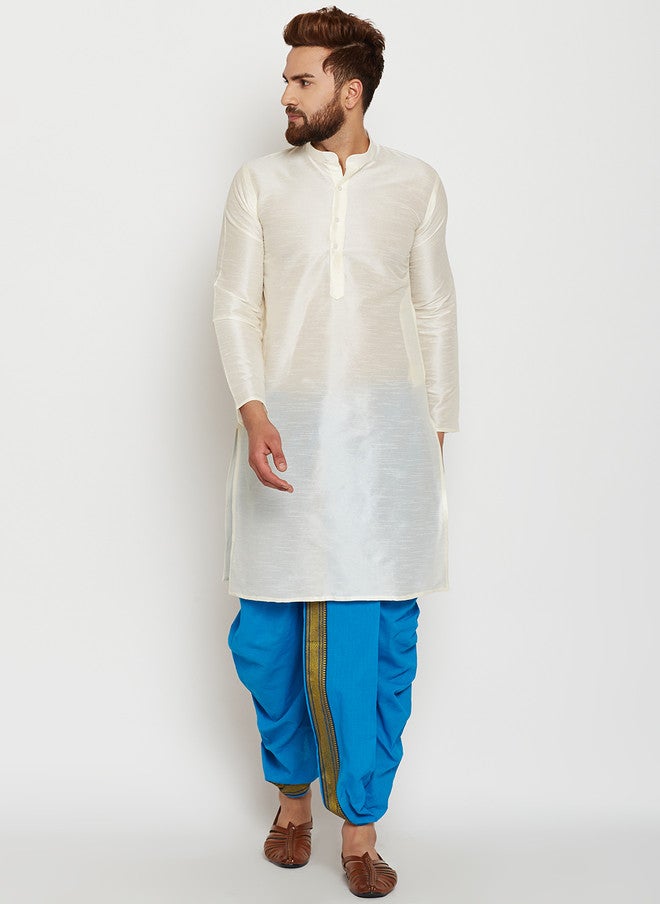 SOJANYA Blue Dhoti Pants - Image 5