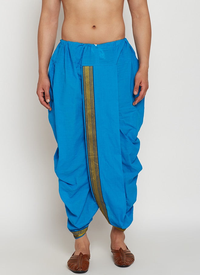 SOJANYA Blue Dhoti Pants - Image 1
