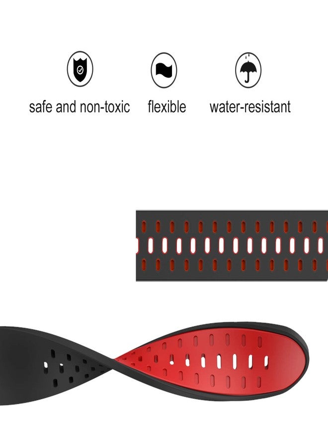 ISABAKE Watch Band for Garmin Forerunner 245/Forerunner 645/Vivoactive 3, 20mm Soft Silicone Replacement Strap for Venu Sq/Vivomove HR - Image 4