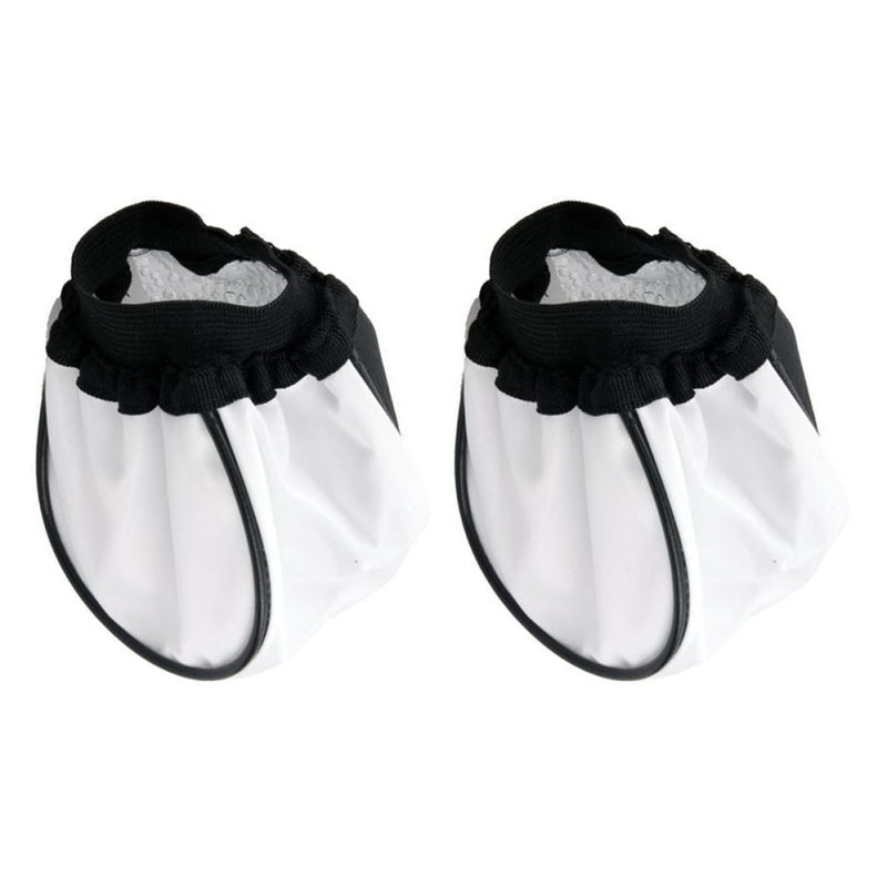 White Flash Diffuser Soft Light Cover 2 Pack For DSLR Speedlight Studio Outdoor - Image 2