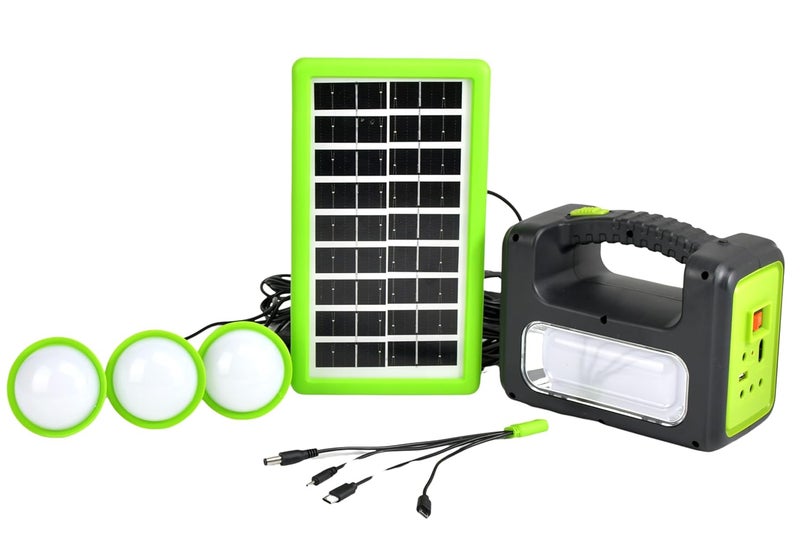 Mz MZ M502 Portable Solar Light System Motion Sensor Wireless Waterproof with 4500 mAh Battery 50W Laser LED 75W Tube Light for Camping Home Emergency Portable Mini Solar Light  - Image 1
