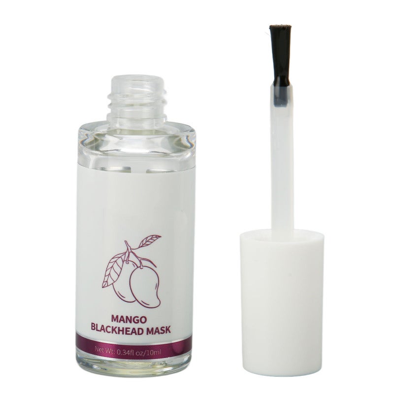 MANGO Blackhead Remover Liquid Kit Mild Safe Shrink Pores Reduce Pimples Deep Cleanse Strong Adsorption Blackhead Mask Kit - Image 4