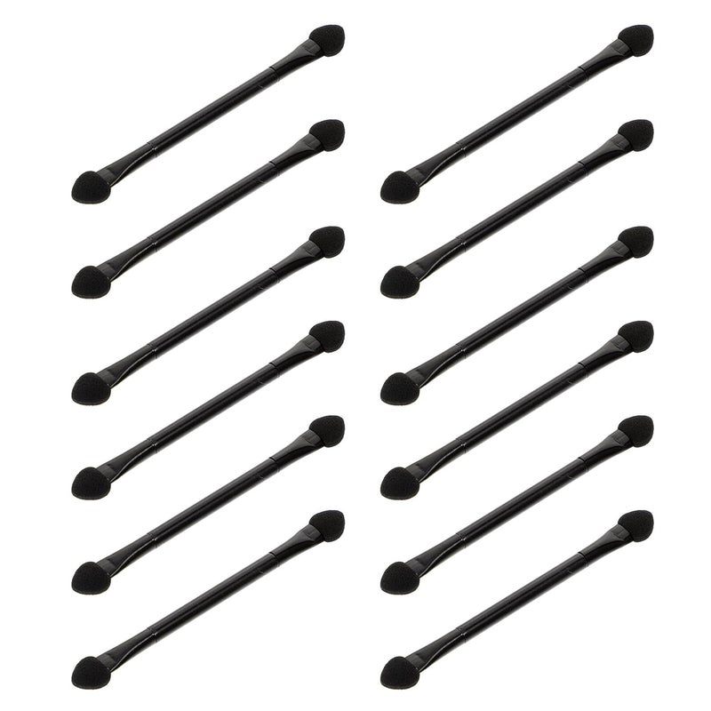 30Pcs Dual-ended Eyeshadow Sponge Sticks for Eye Makeup Oval Tips for Comfortable Application with Strong Adhesion for Beginners and Daily Use - Image 1
