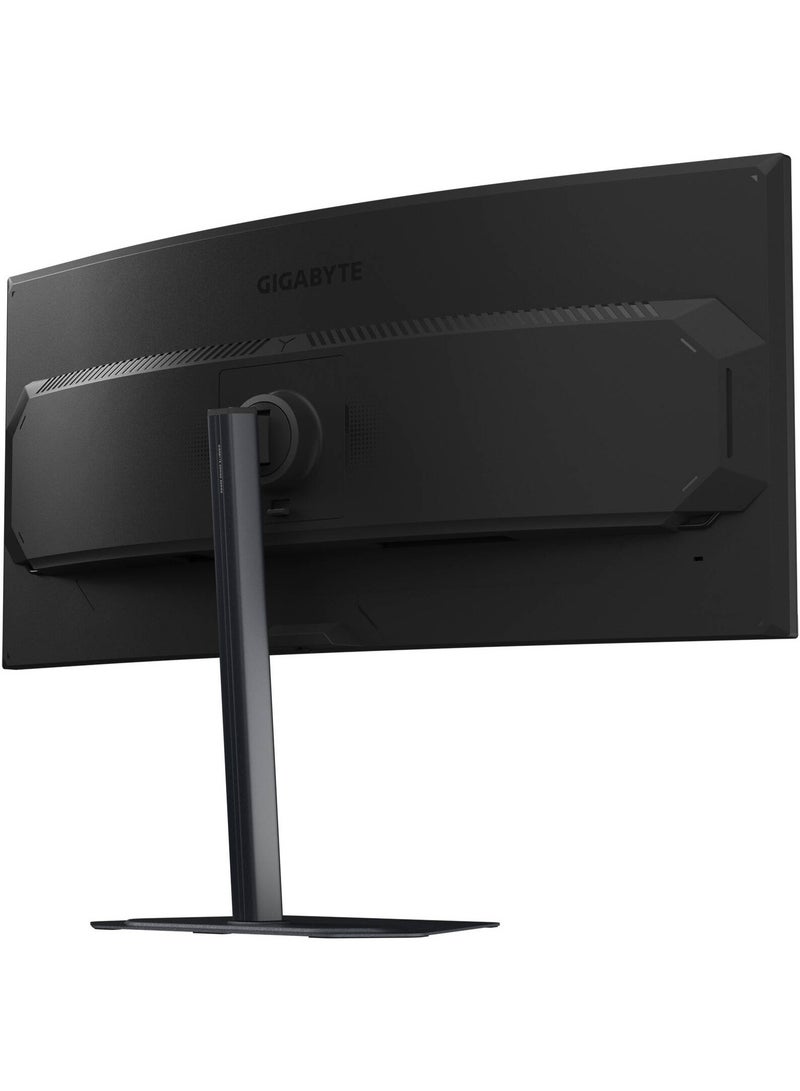 GIGABYTE GS34WQCA Curve Gaming Monitor, 34" VA Display, WQHD Resolution, 1500R Curvature, 120Hz Refresh Rate, 1ms (MPRT) Response Time, AMD FreeSync Premium Technology | GS34WQCA Black - Image 5