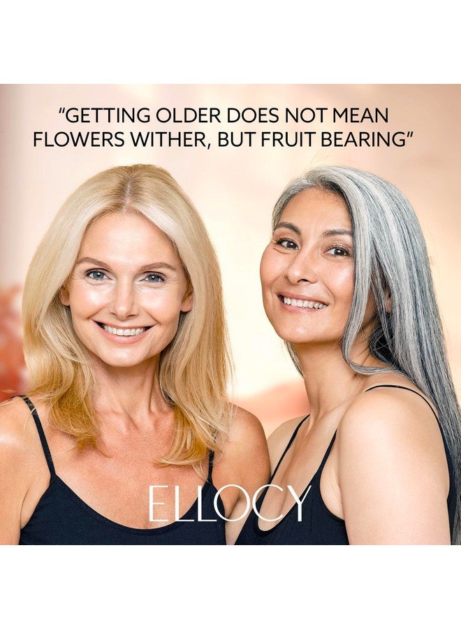 Ellocy Super Vitamin C Serum for Mature Skin: All-In-One Hydrating Anti-Aging Formula - Vitamin C, Hyaluronic Acid, Vitamin E, Caffeine - Face Lift Serum for Wrinkles, Age Spots, Firms, Hydrates - 1 fl oz - Image 4