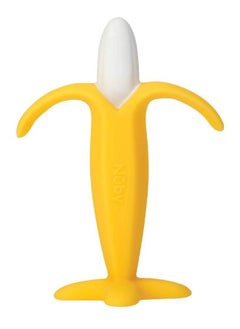 Nuby Nuby Soothing Banana Teether, Yellow , 5 Inch (Pack of 1)  - Image 5