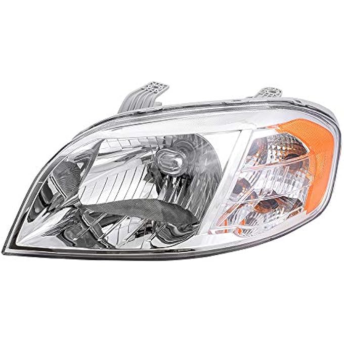 بروك مصباح أمامي بديل للسائق متوافق مع سيارة أفيو سيدان موديل 2007-2011، مصباح أمامي أيسر مع غطاء رقم 96650525 - Image 1