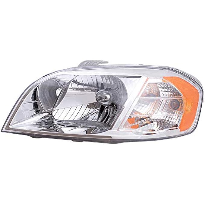 بروك مصباح أمامي بديل للسائق متوافق مع سيارة أفيو سيدان موديل 2007-2011، مصباح أمامي أيسر مع غطاء رقم 96650525 - Image 4