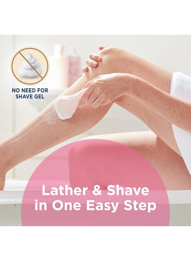 Intuition Schick Intuition Advanced Moisturizing Womens Razor with Shea Butter, 1 Handle with 2 Refills - Image 2