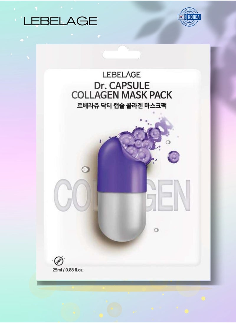 Lebelage CAPSULE VARIETY MASK PACK (PACK OF 5 DIFFERENT MASKS) | KOREAN MADE SKIN CARE  - Image 4