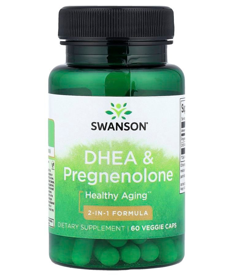 دي إتش إي إيه وبريجنينولون 60 كبسولة نباتية