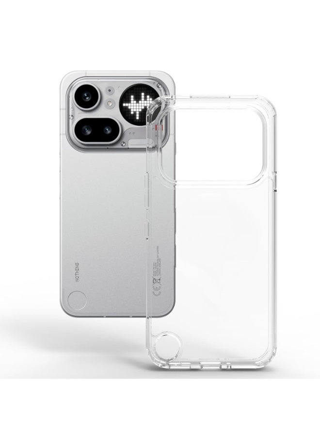 Crystal Clear Back Cover Case for Nothing Phone 4a Pro 5G Shock Proof Design Transparent Back Cover Case for Nothing Phone 4a Pro 5G - Image 1
