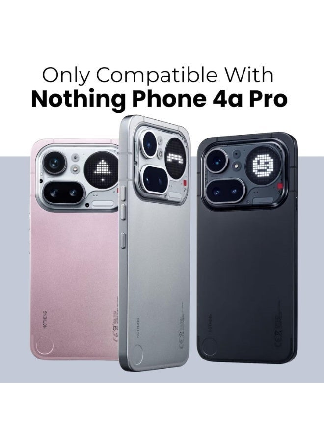 Crystal Clear Back Cover Case for Nothing Phone 4a Pro 5G Shock Proof Design Transparent Back Cover Case for Nothing Phone 4a Pro 5G - Image 3