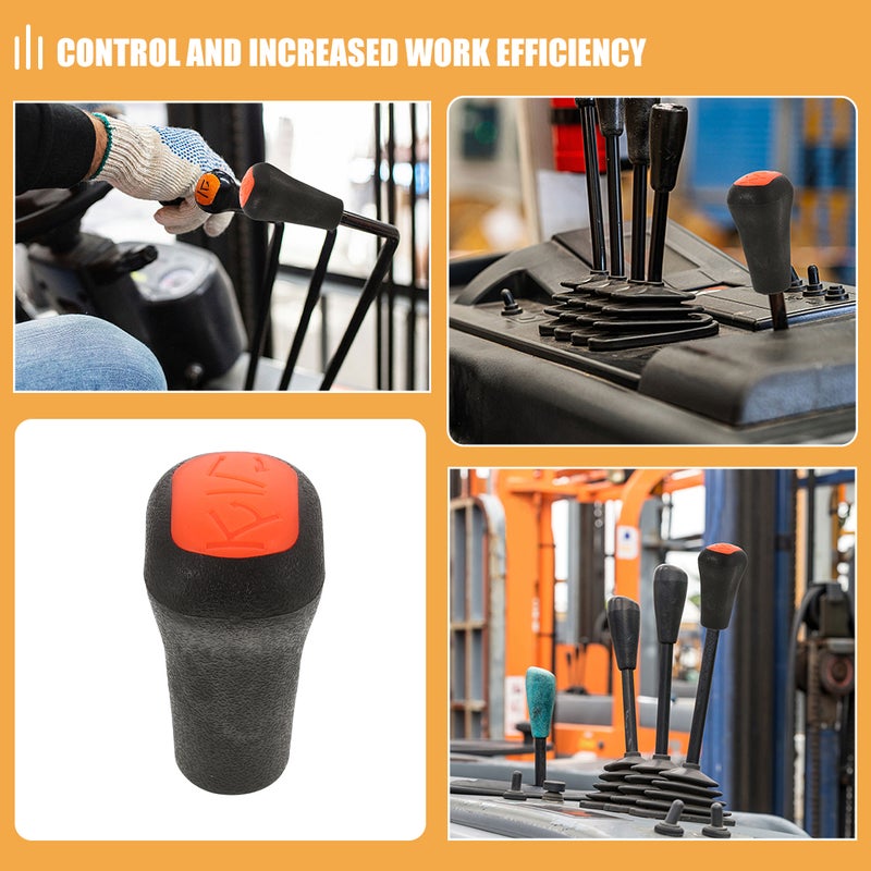 2pcs Forklift Knob Replacements Knob Handle Shift Knob Grip Knob Forklift Lever Knob Forklift Knob Forklift Accessory Replacement Forklift Knob - Image 3