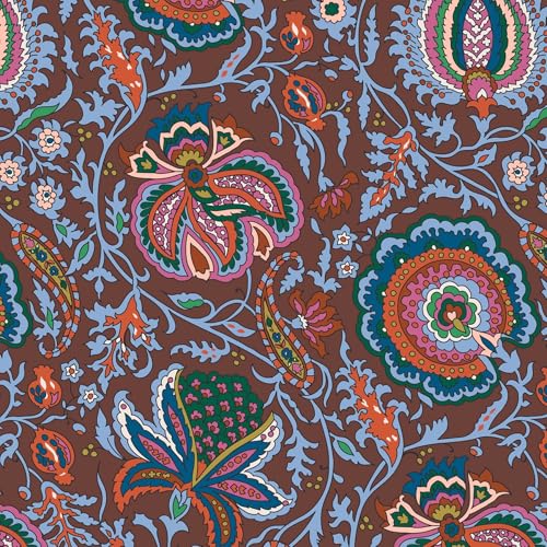 Vera Bradley Women's Premium Cotton Lunch Tote, Marrakesh Cinnamon, One Size - Image 4