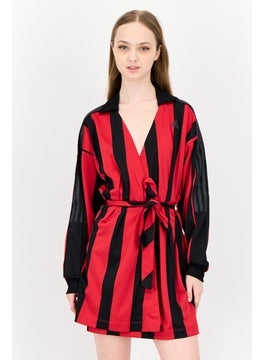 Adidas Women Loose Fit Long Sleeve Outdoor Jersey Dress, Multicolor  - Image 1