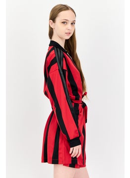 Adidas Women Loose Fit Long Sleeve Outdoor Jersey Dress, Multicolor  - Image 2