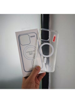 Camera Smart AI Touch Button For IPhone16 Magnetic Mobile Phone Case Apple 16ProMax Transparent Drop-Resistant-Color:Transparent  (packaging Box)-Applicable Models:iPhone16