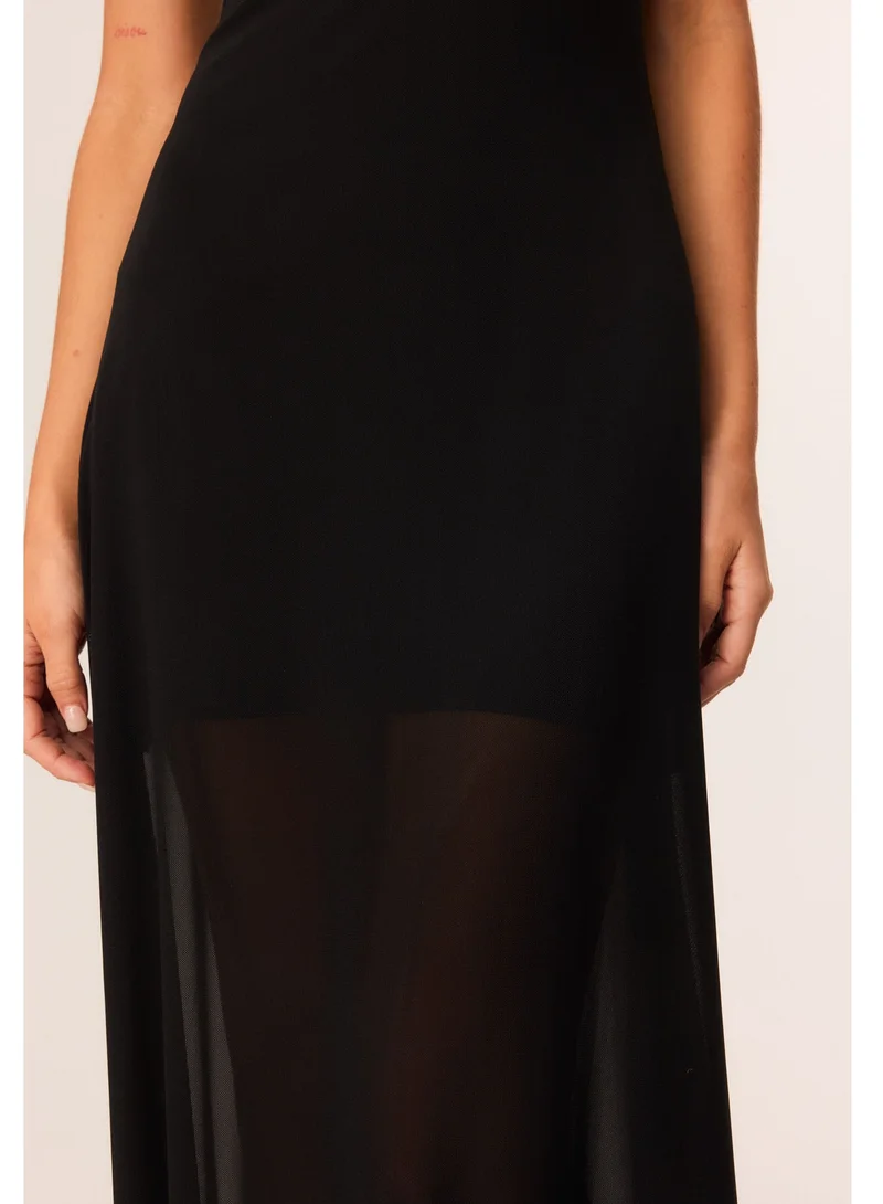 Sndys  Chelsea Deep Neck Maxi Dress for Women | Best Price UAE