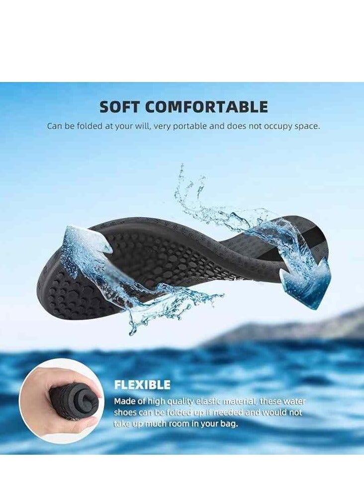 Generic Beach water shoes, quick-drying water socks, swimming beach yoga wear sports, camping accessories equipment, pool park, suitable for women, men, adults - Image 3