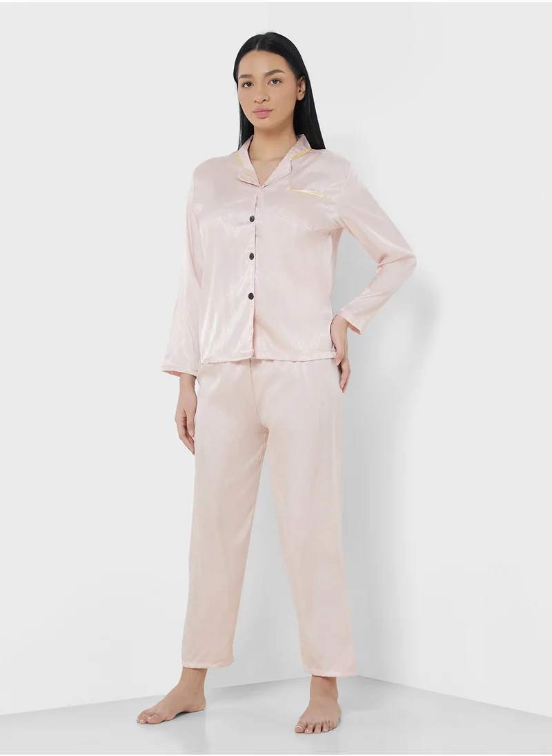 ايلا Satin Pyjama Set