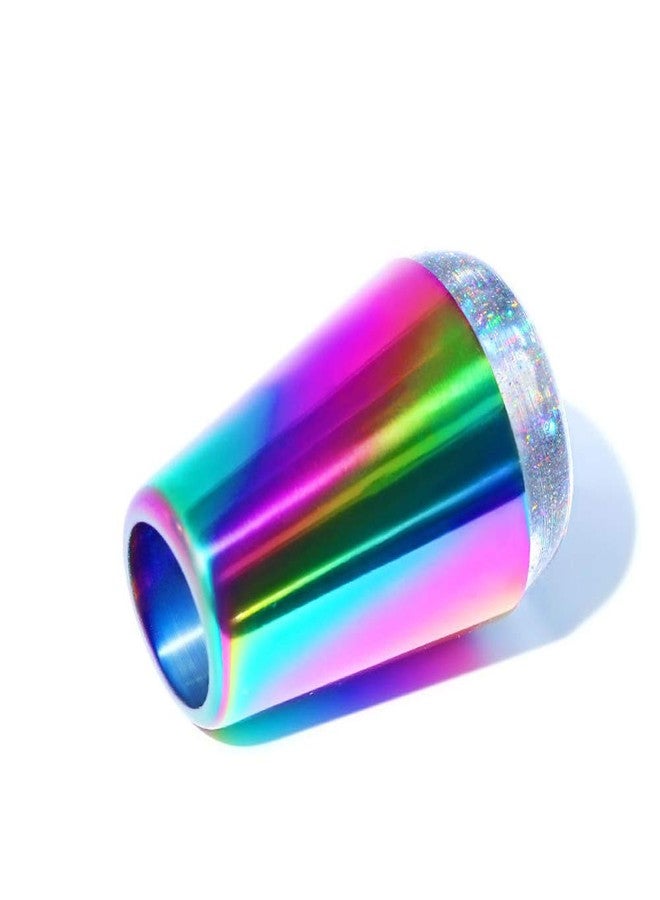 lasenersm 1 Piece Nail Art Stamper Nail Stamper Nail Stamping Kit Silicone Nail Art Stamper Stamping Palette Image Transfer Tool DIY Polish Print Template Manicure Tools(Multicolor) - Image 1