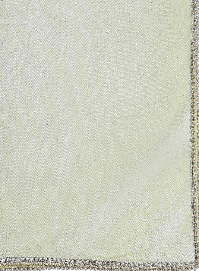 BIBA GIRL SOLID; EMBROIDRED SHORT_KURTA KID(KW5368_GREEN_9) - Image 5