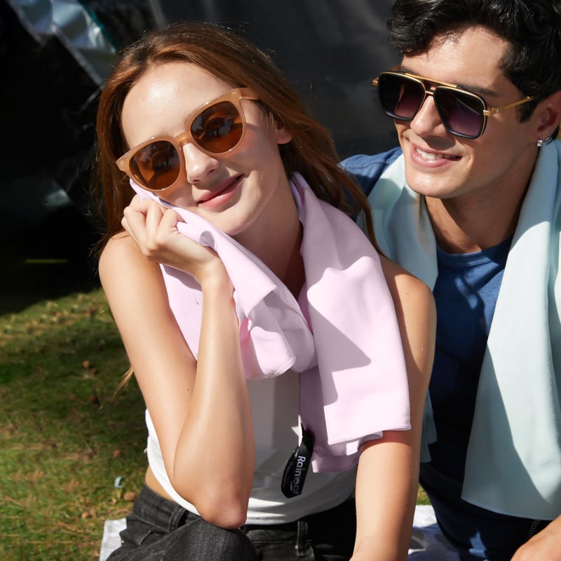 Rainleaf Microfiber Towel Perfect Travel & Gym & Camping Towel. Quick Dry - Super Absorbent - Ultra Compact - Lightweight. Suitable for Trip, Beach, Shower, Backpacking, Pool - Image 5