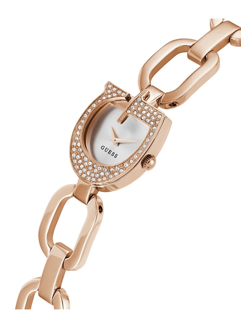 Ladies GIA Analog Rose Gold Tone Stainless Steel Watch GW0683L3 - 22mm