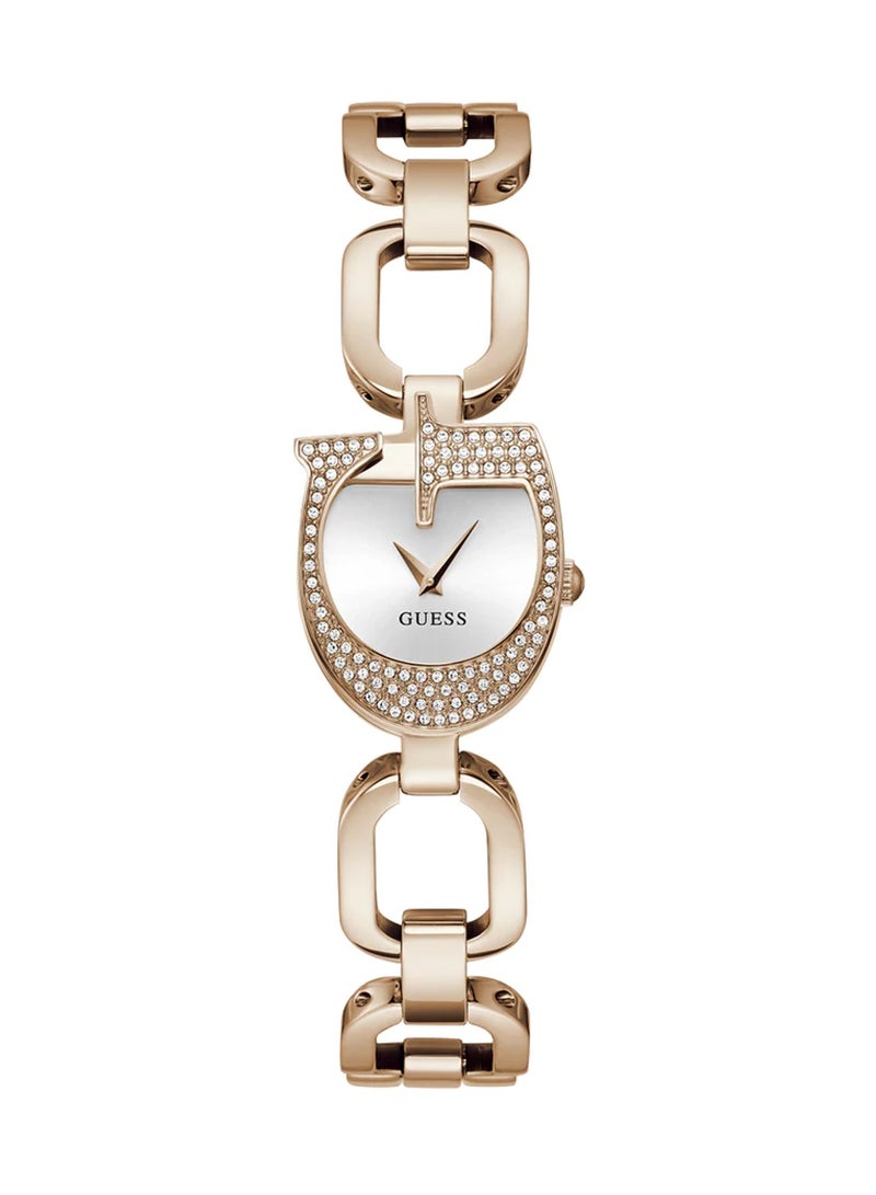 Ladies GIA Analog Rose Gold Tone Stainless Steel Watch GW0683L3 - 22mm