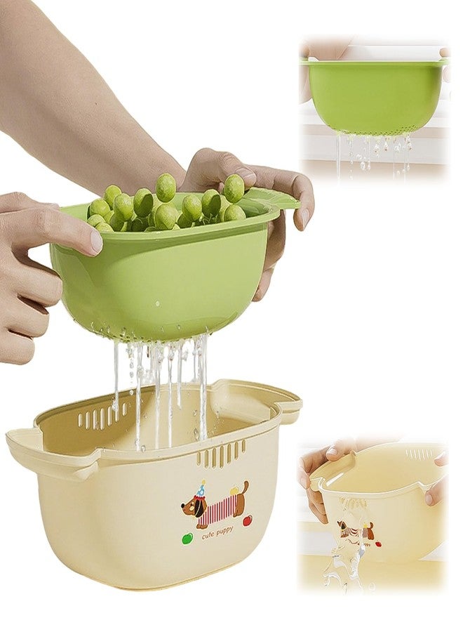 Dancepanda Colanders & Food Strainers for Kitchen,Pasta Strainers and Colanders,Collander - Image 1