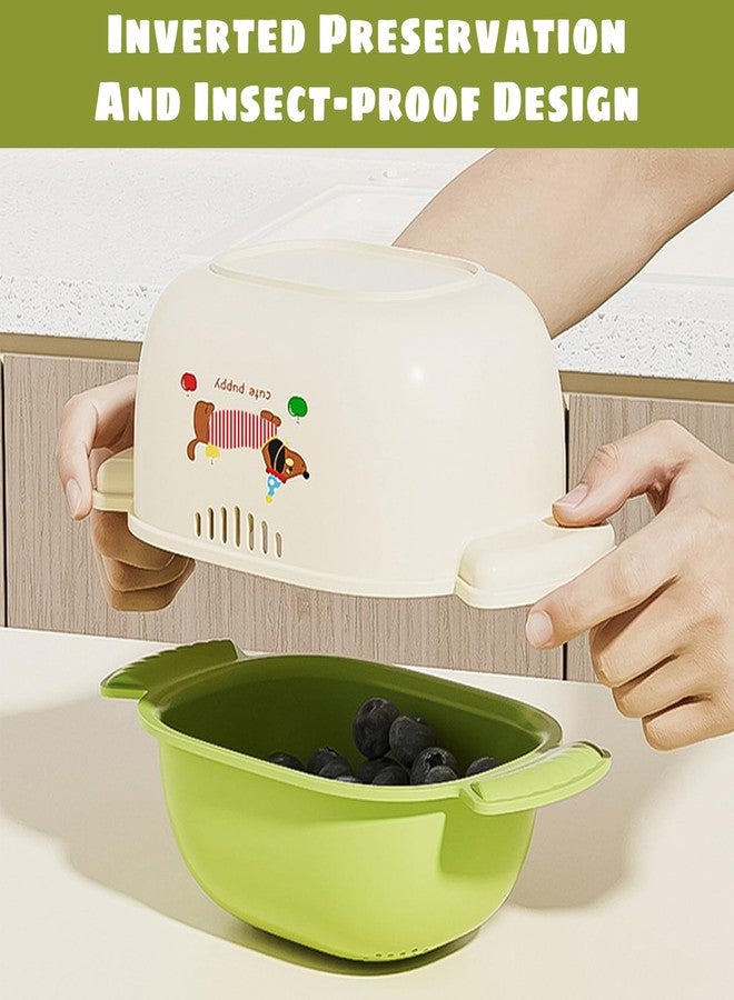 Dancepanda Colanders & Food Strainers for Kitchen,Pasta Strainers and Colanders,Collander - Image 3