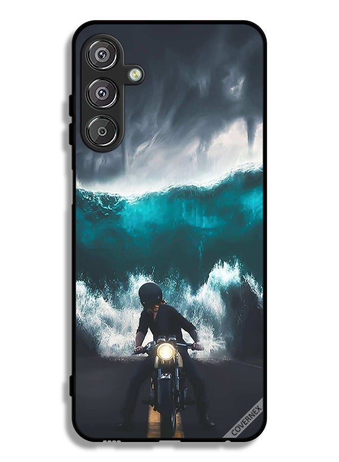 Covernex Samsung Galaxy M15 5G Protective Case Cover Water Wave Art - Image 1