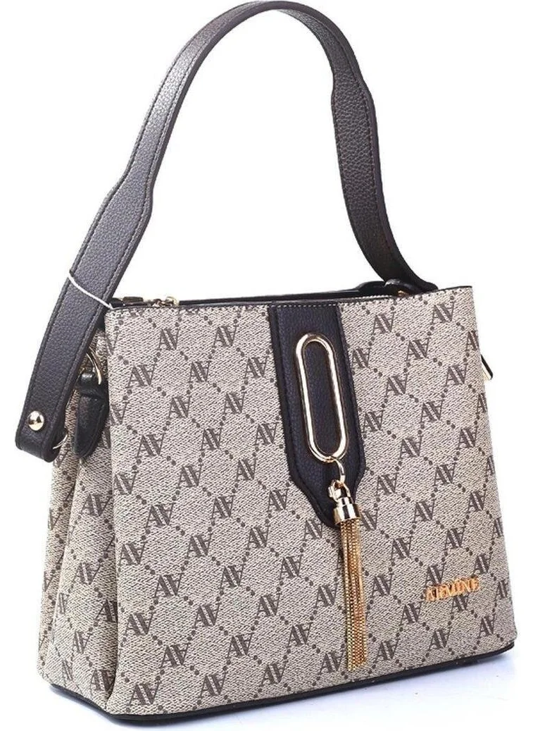 ARMINE 361 Women's Bag Gray Dotted