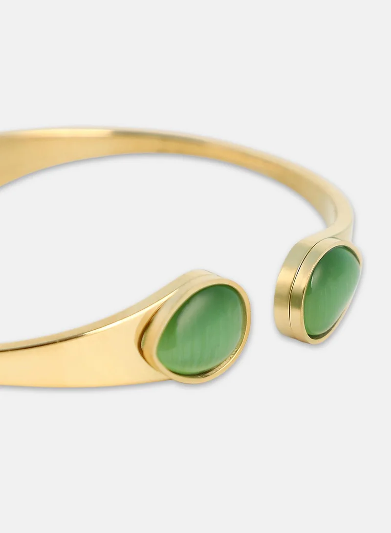 SOHI Teardrop Cuff Artificial Bracelet Jewellery