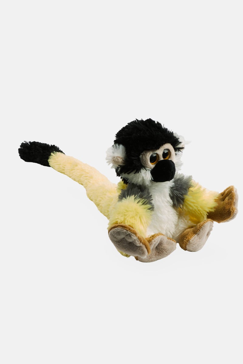 Nature Planet لعبة قماشية صفراء من قرد السنجاب ذو الذيل الطويل - Image 4