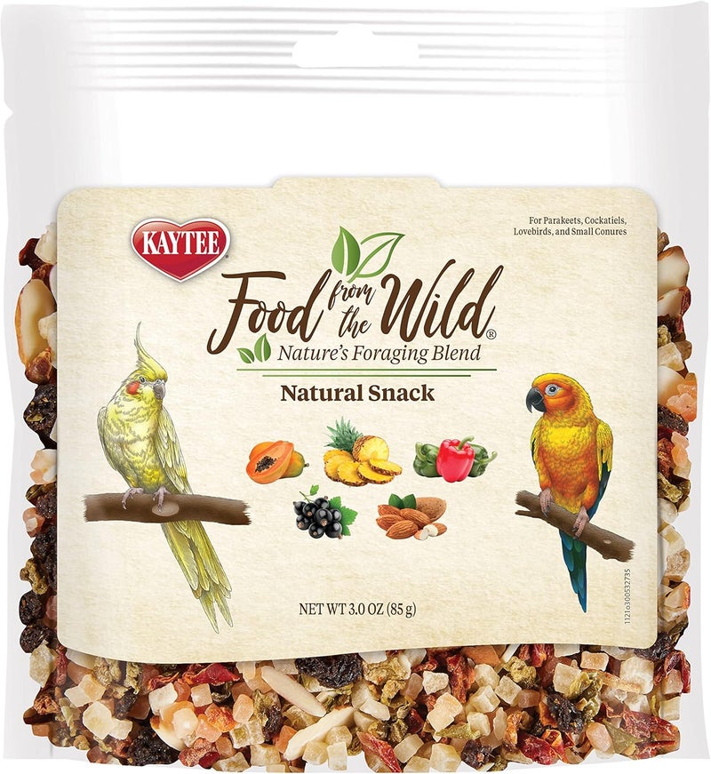 Kaytee Food From The Wild Natural Snack Food Treats For Pet Birds, 3 oz - Image 1