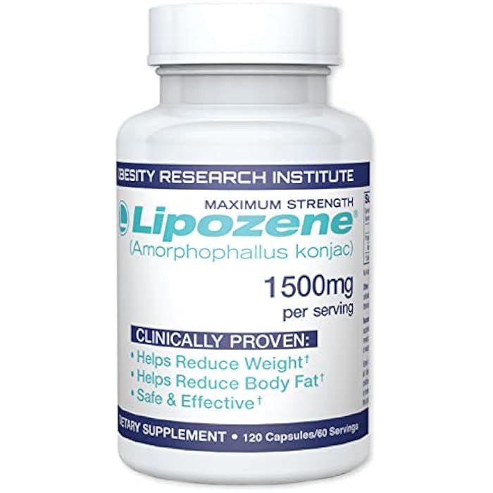 Lipozene MEGA Bottle - 120 Capsules, Making it Our Largest Size Available - Appetite Suppressant - Image 1
