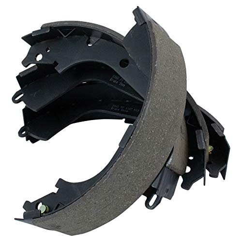 TRQ Rear Brake Shoes Compatible with 2009-2013 Chevrolet Silverado 1500 GMC Sierra 1500 - Image 1