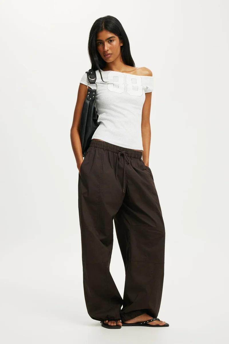 Cotton On  OFF SHOULDER GRAPHIC TEE for Women | Best Price UAE